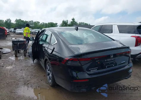 2025 Honda Accord Hybrid Ex-L from USA, damaged, VIN 1HGCY2F68SA023974